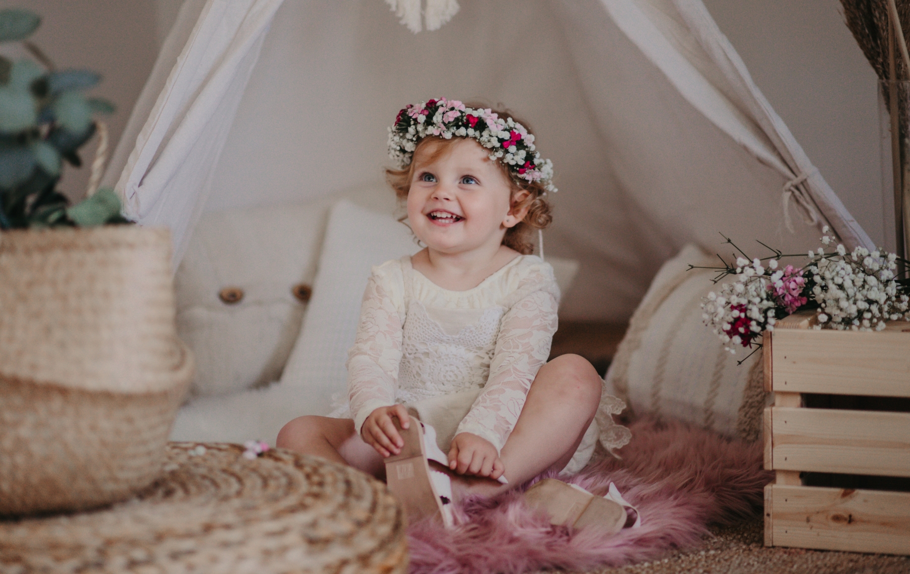 Tipi-Shooting mit Mia