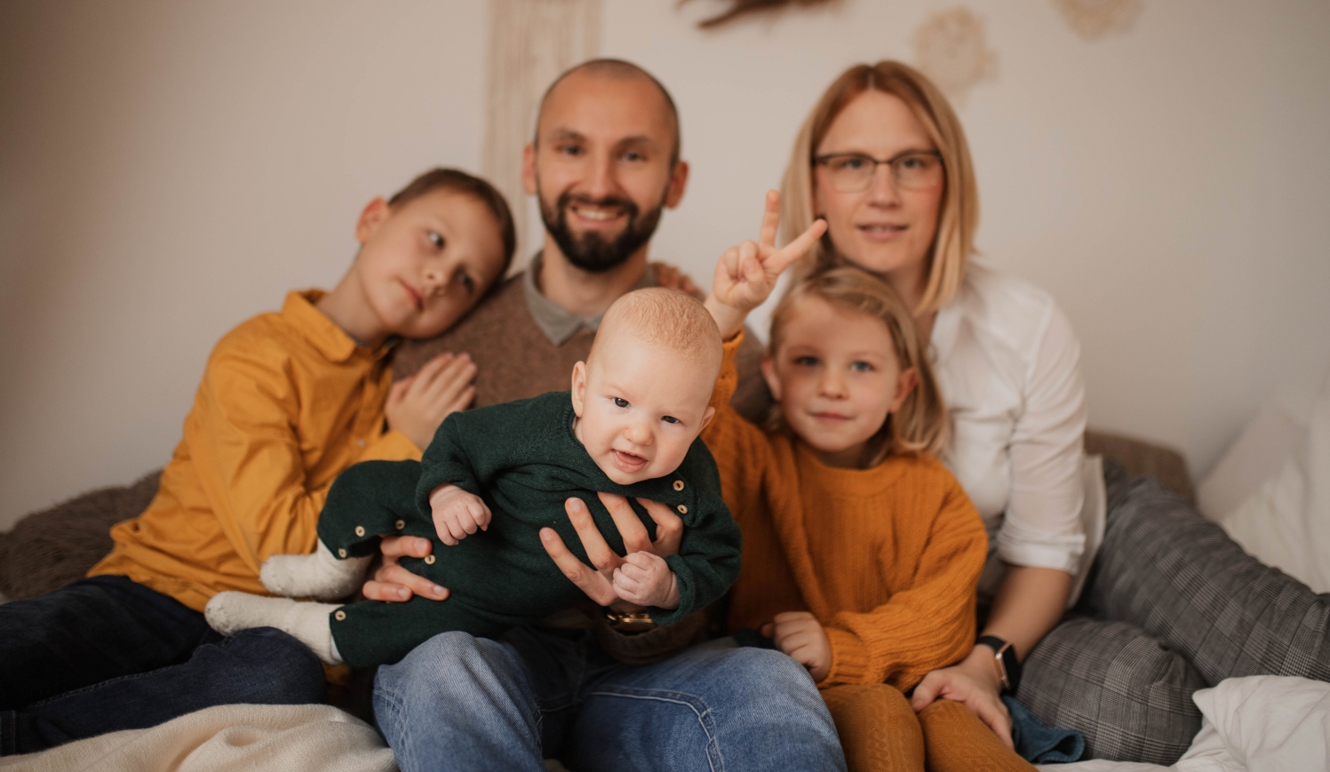 Familien-Shooting im Fotostudio