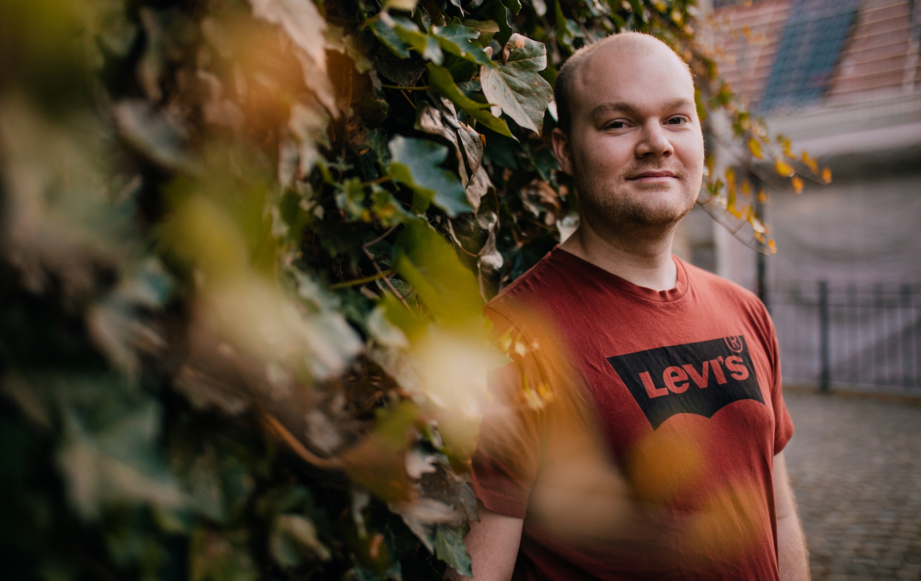 Fotoshooting mit Sascha in der Langenberger Altstadt