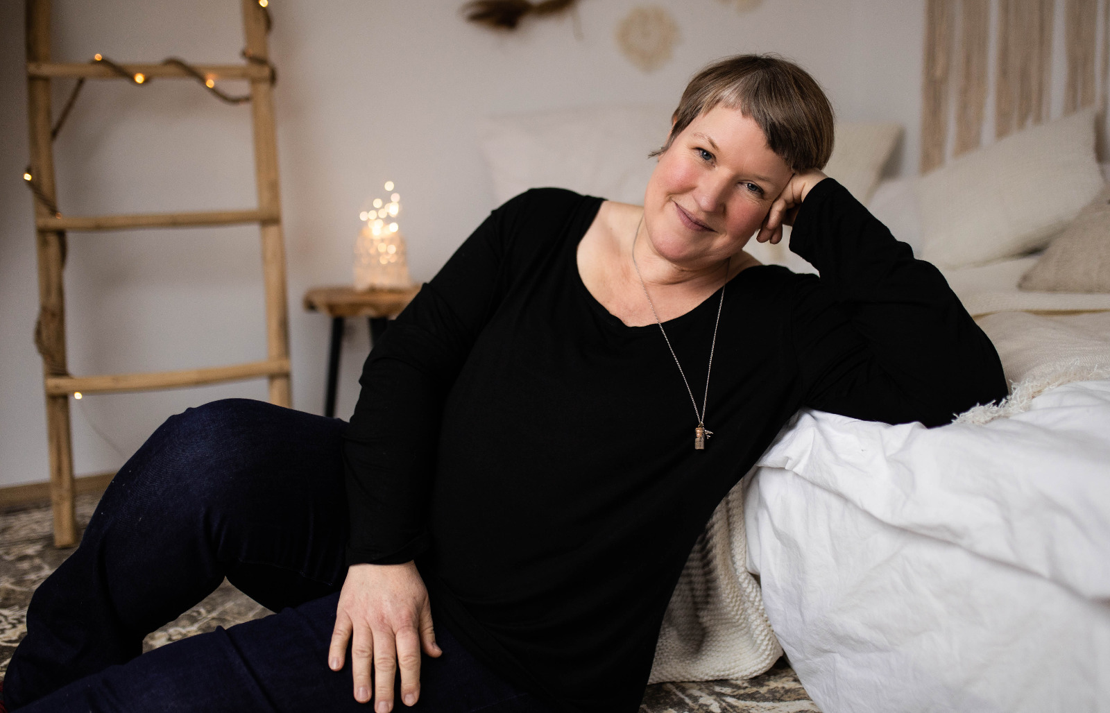 Portrait-Shooting im Studio mit Sandra