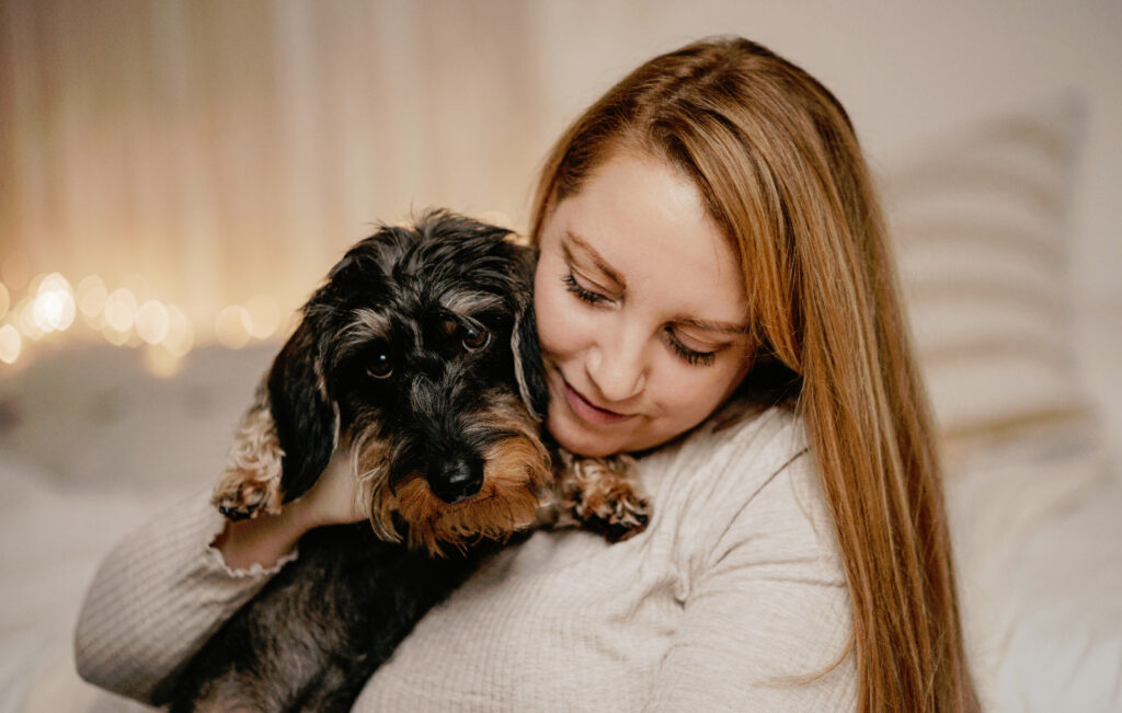 Hunde-Shooting im Studio