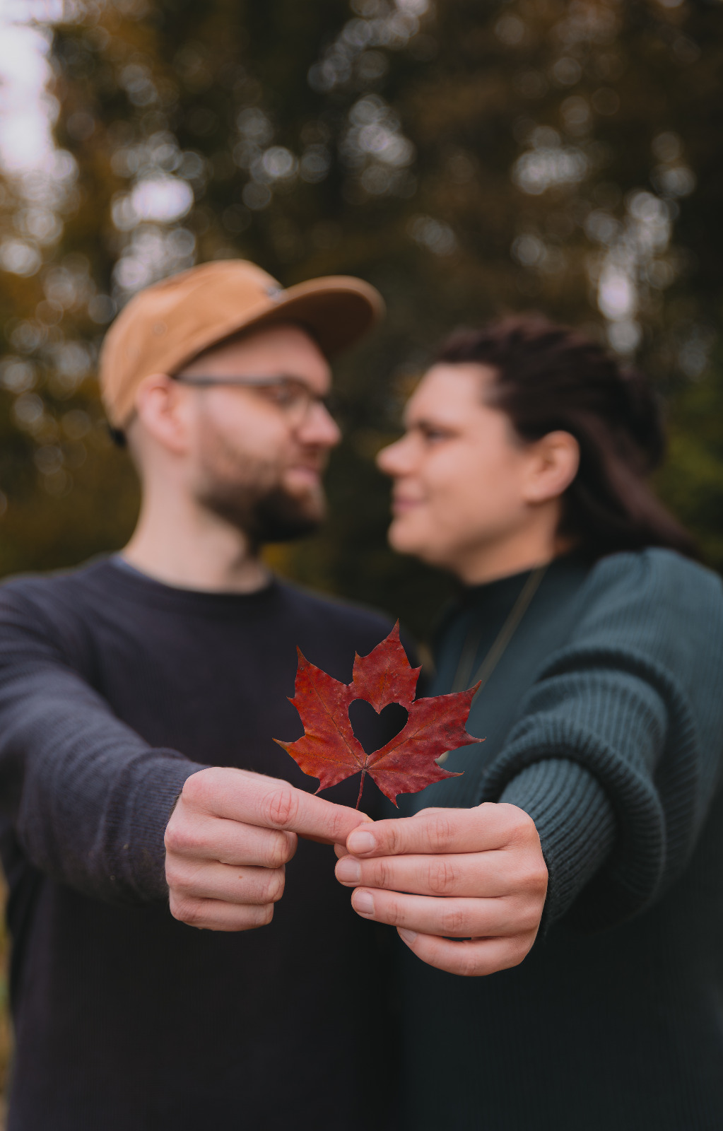 Herbstliches Paar-Shooting in Velbert-Langenberg