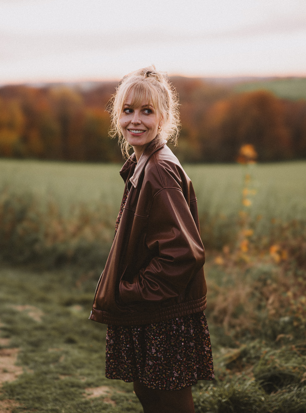 Herbstliche Selbstportraits