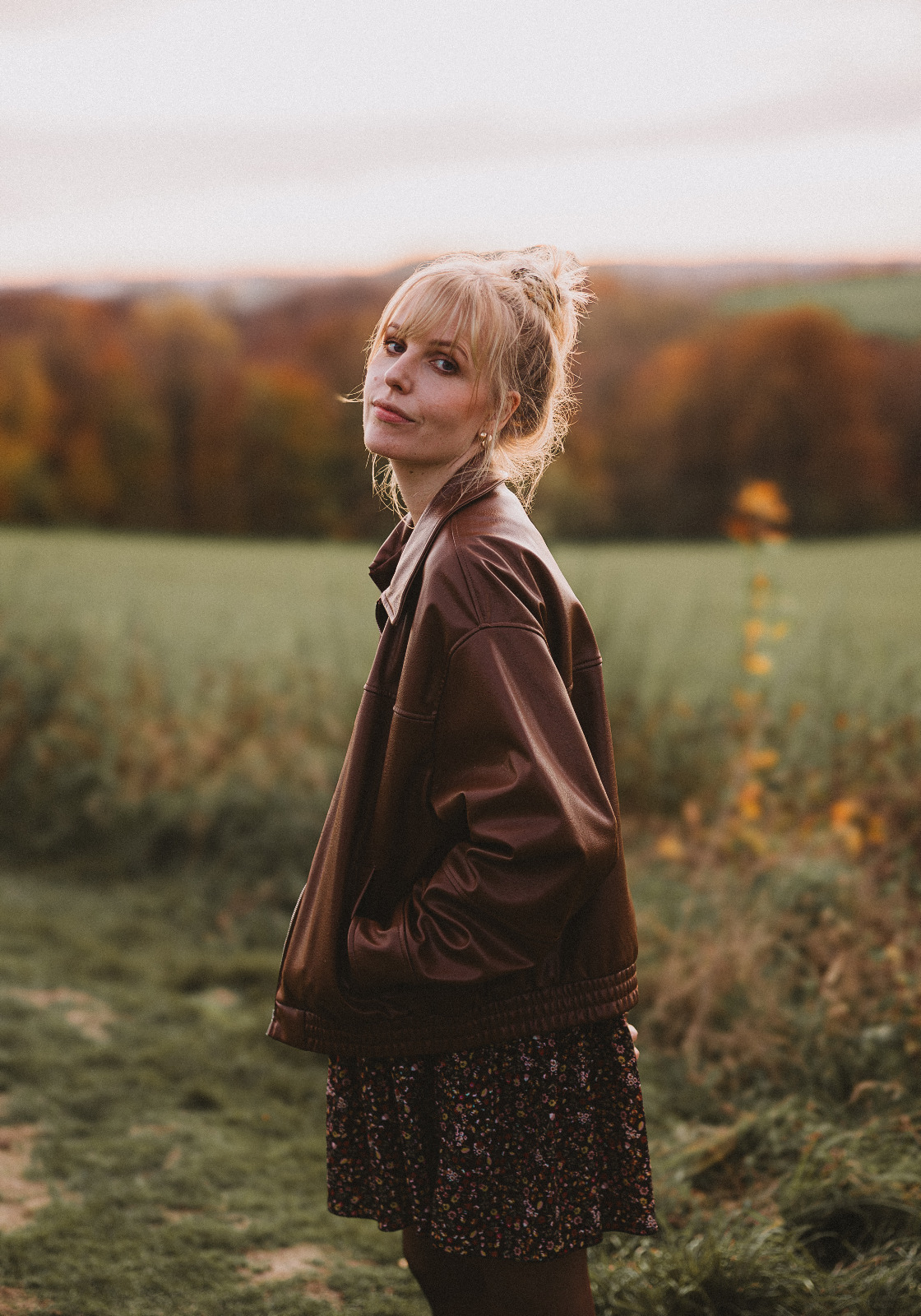 Herbstliche Selbstportraits