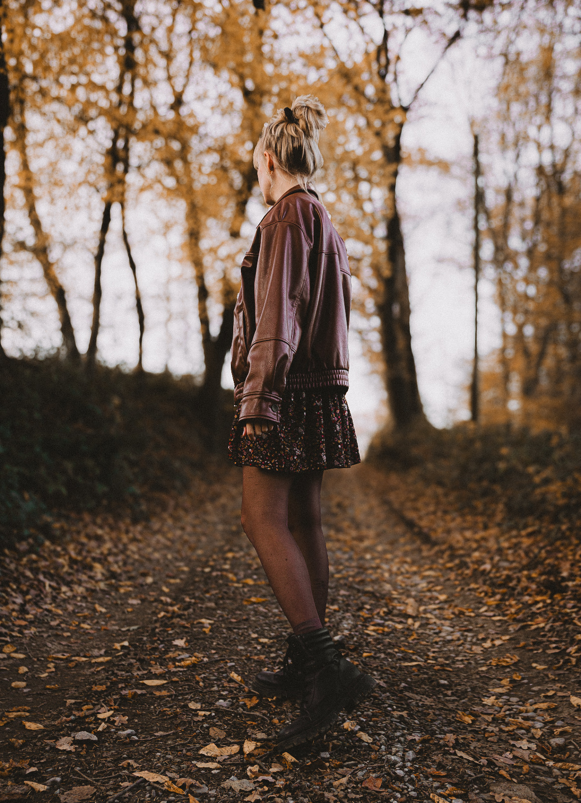 Herbstliche Selbstportraits