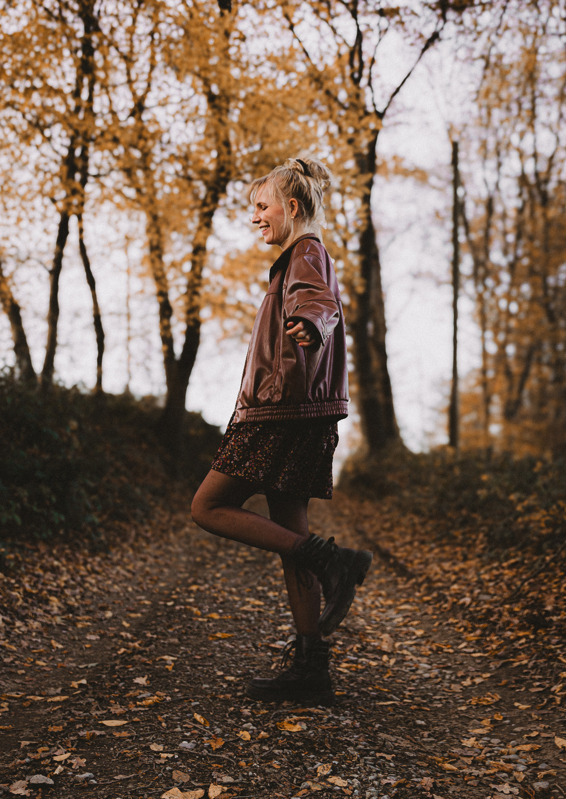 Herbstliche Selbstportraits