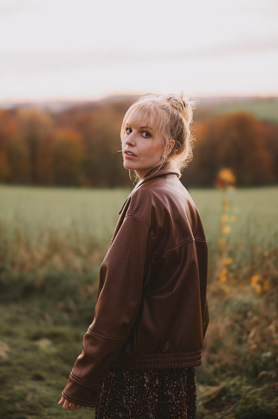 Herbstliche Selbstportraits