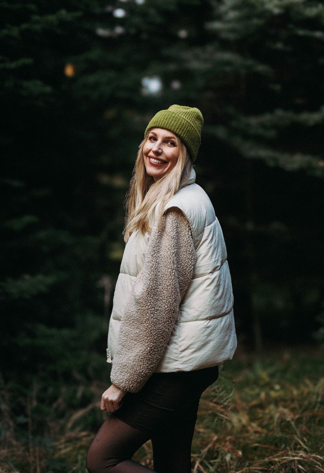 Selbstportraits im Tannenwald