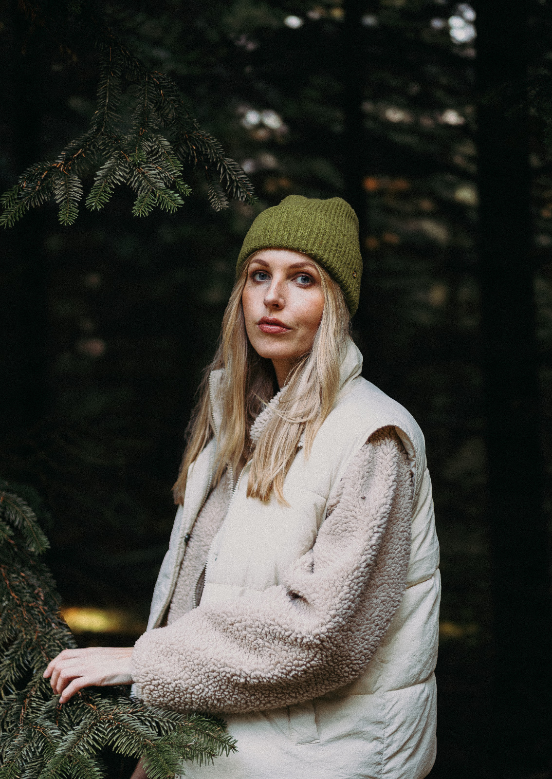 Selbstportraits im Tannenwald