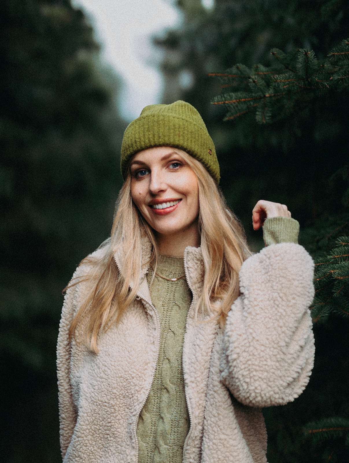 Selbstportraits im Tannenwald