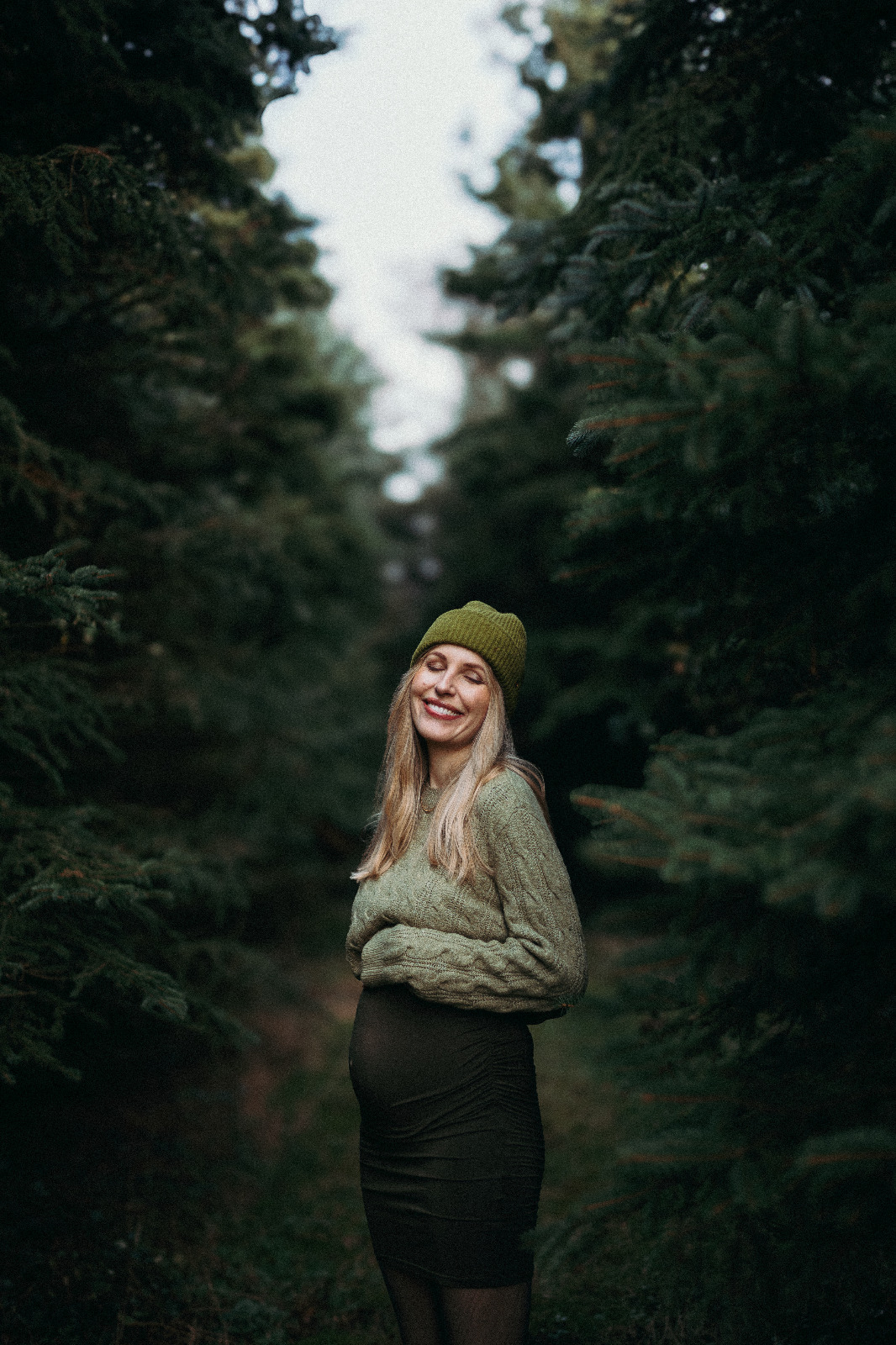 Selbstportraits im Tannenwald